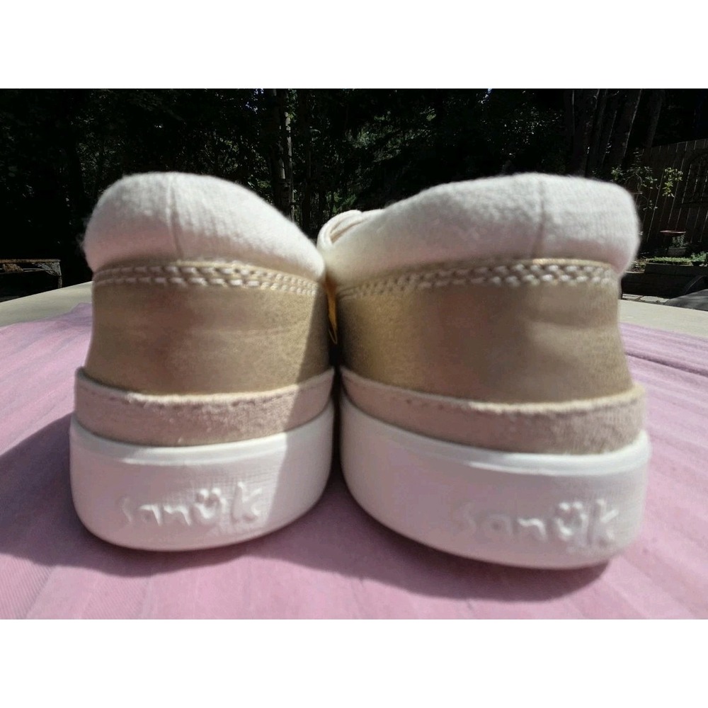 Sanuk Lido‎ Lite Glam Sparkle Women's Cream Size 7 - Picture 8 of 10
